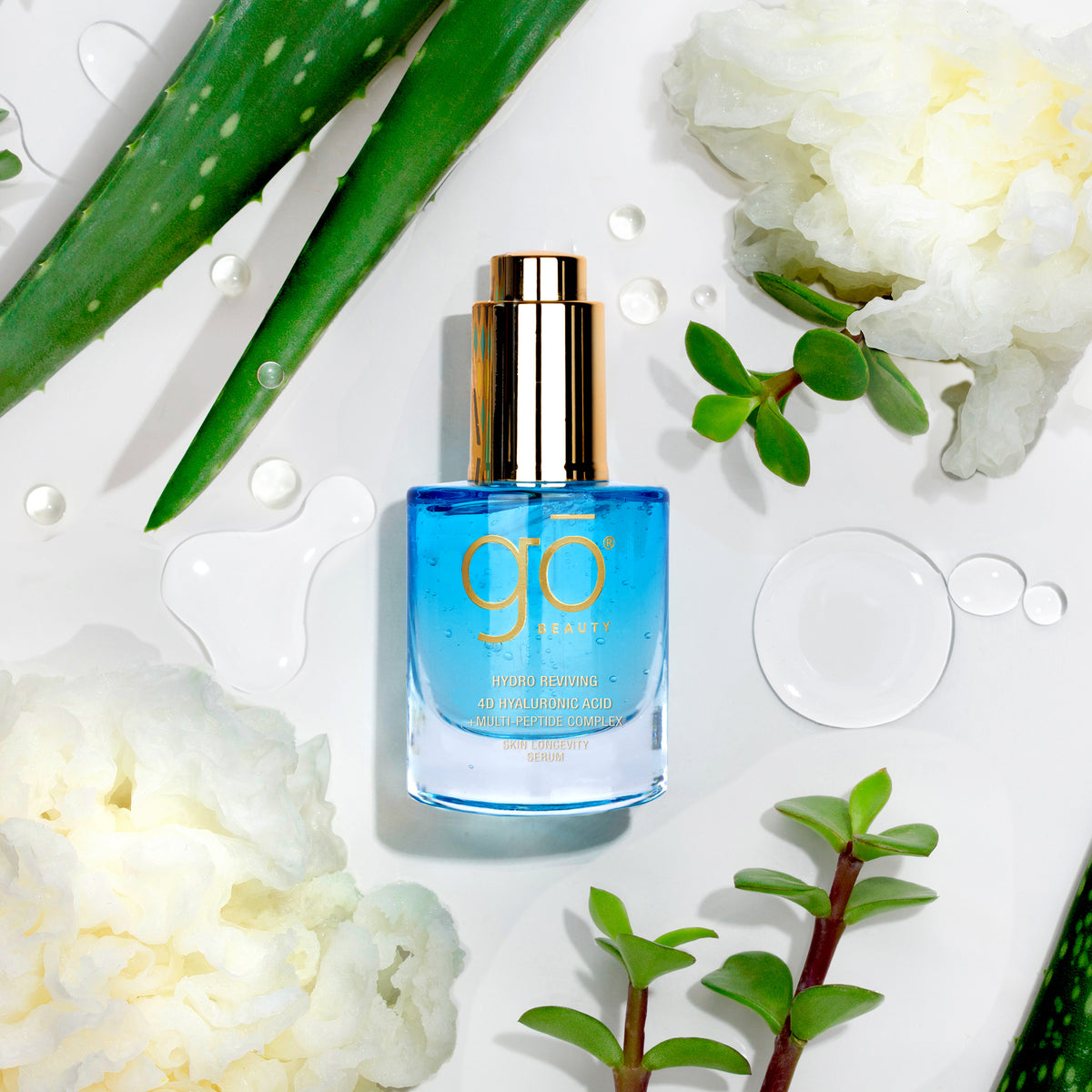 Best Hyaluronic Acid Serum | 4D Peptide Day Serum – GO BEAUTY